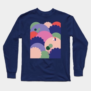 Mediterranean landscape Long Sleeve T-Shirt